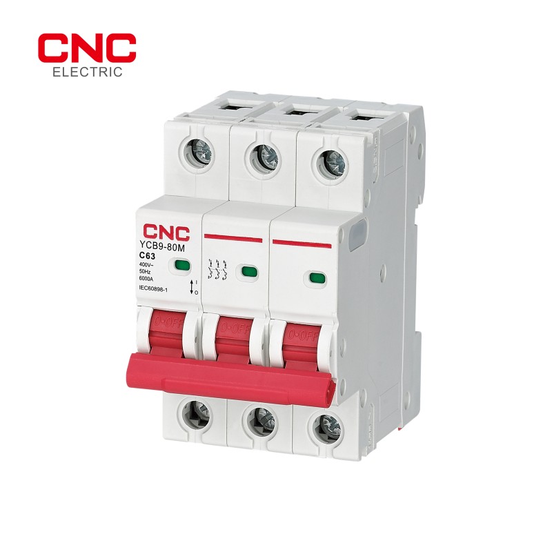 YCB9-80M 1А 3P 6кА C DB разъем для вилочной шины