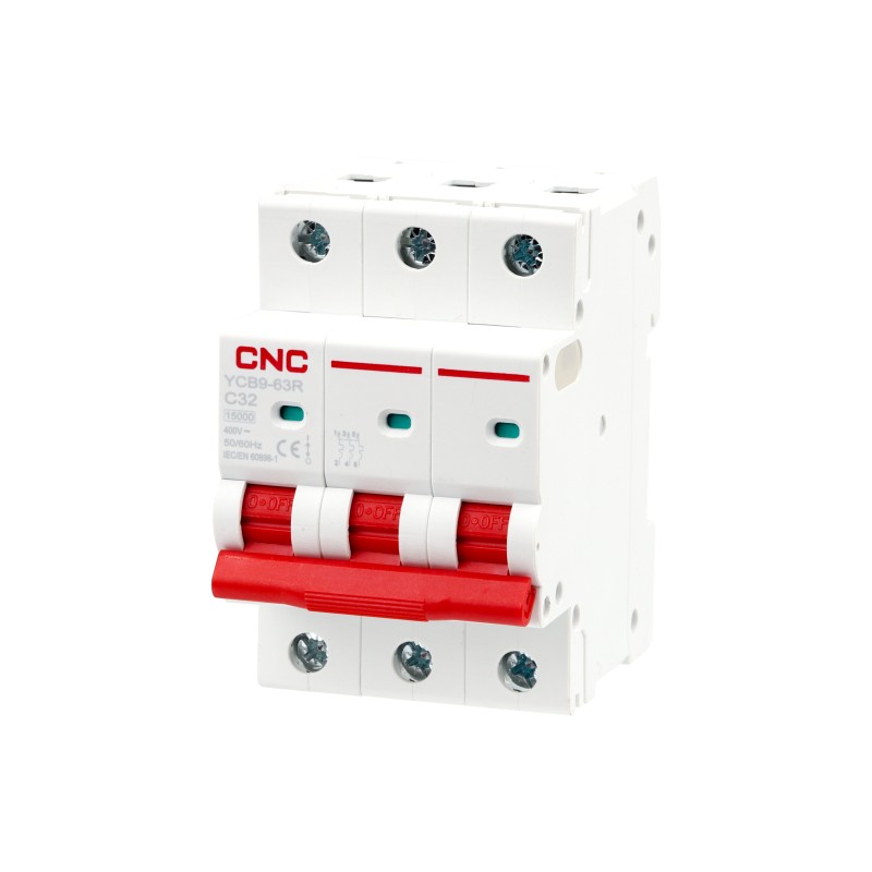 YCB9-63R 20А 3P 15кА D