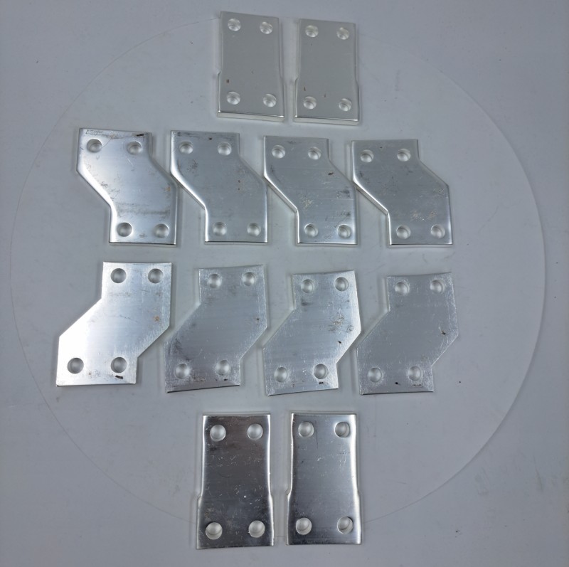 Дополнительные шины YCM8-1600A Cu 3P (4-прямые; 8-изогнутые)