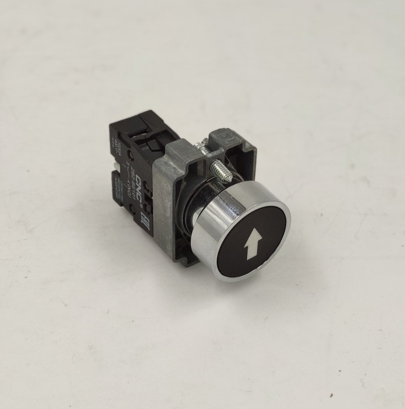 Кнопка с маркировкой стрелка LAY5-BAF3351 черная IP65