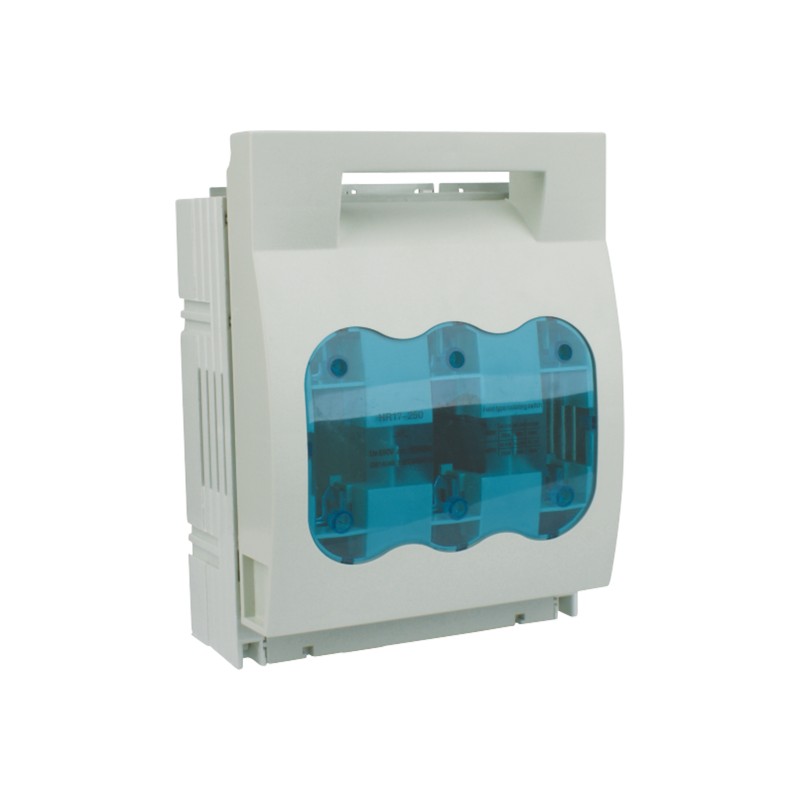 Держатель для предохранителей YCHR17-160 латунь 3 пол. (под плавкую вставку типа NT00)