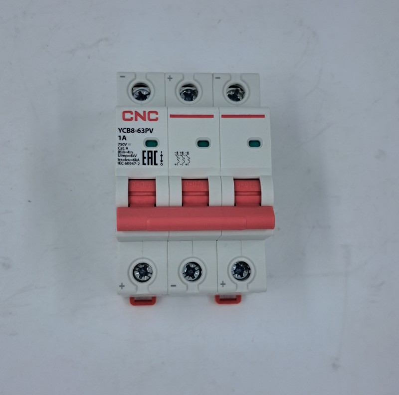 YCB8-63PV 3P 16А С DC750