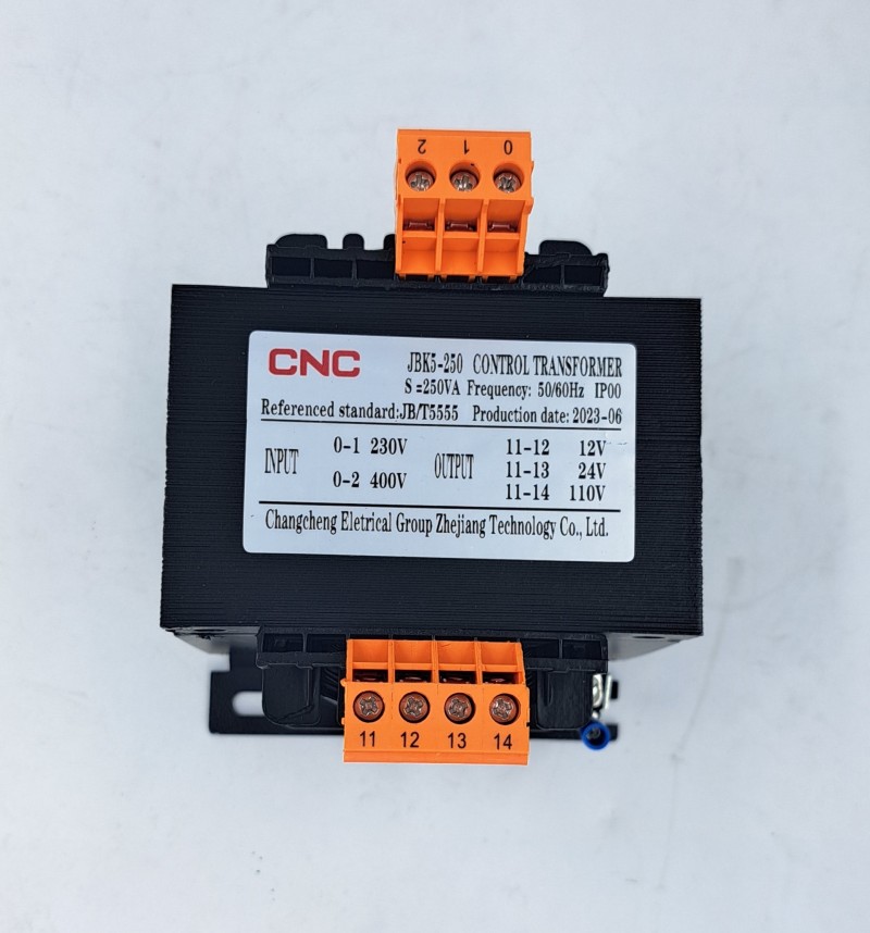 JBK5-250VA In: 400 & 230V Out: 12 & 24 & 110V 