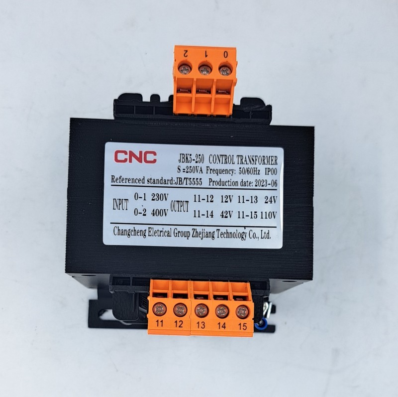 JBK5-250VA In: 400 & 230V Out: 12 & 24 & 42 & 110V