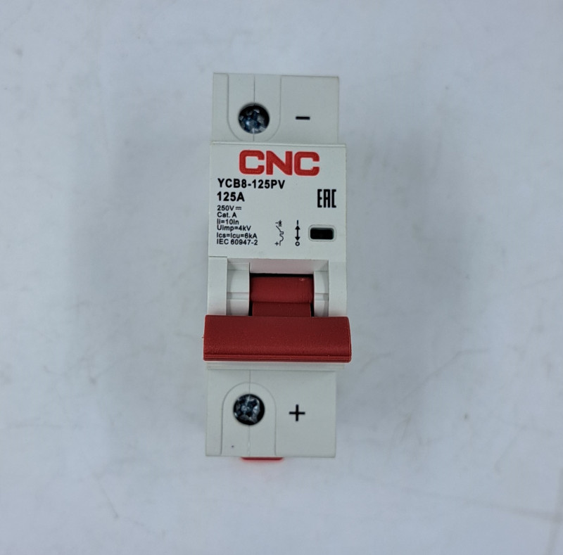 YCB8-125PV 1P 125A DC250