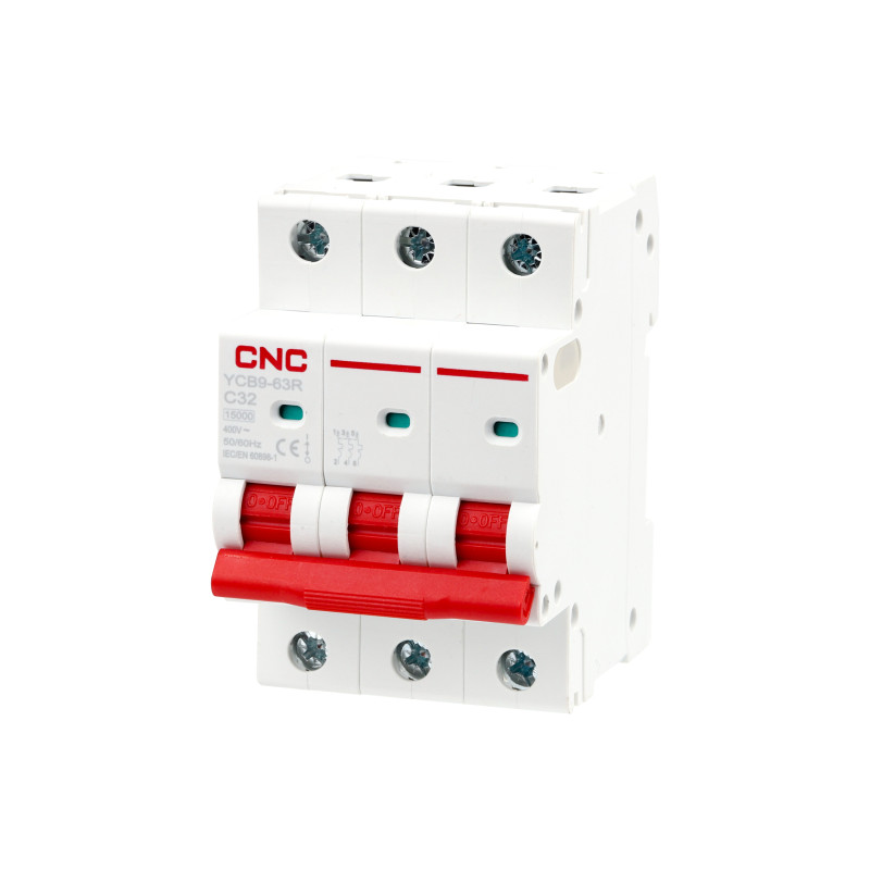 YCB9-63R 10А 3P 25кА D