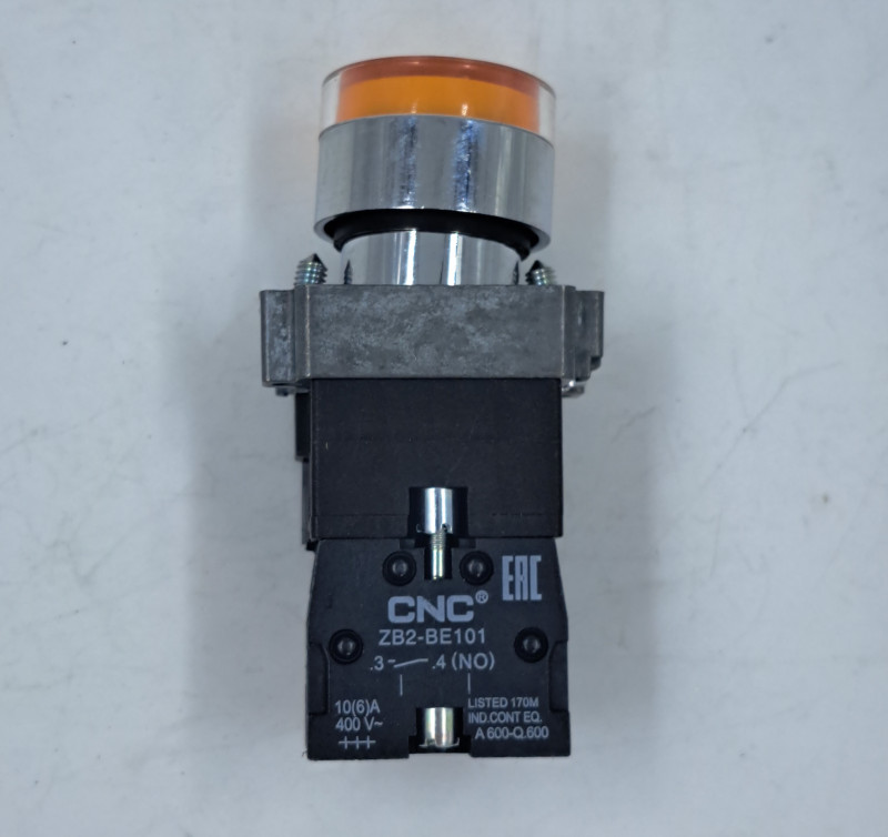 Индикатор LAY5-BWF3561 AC 220В желтый IP65