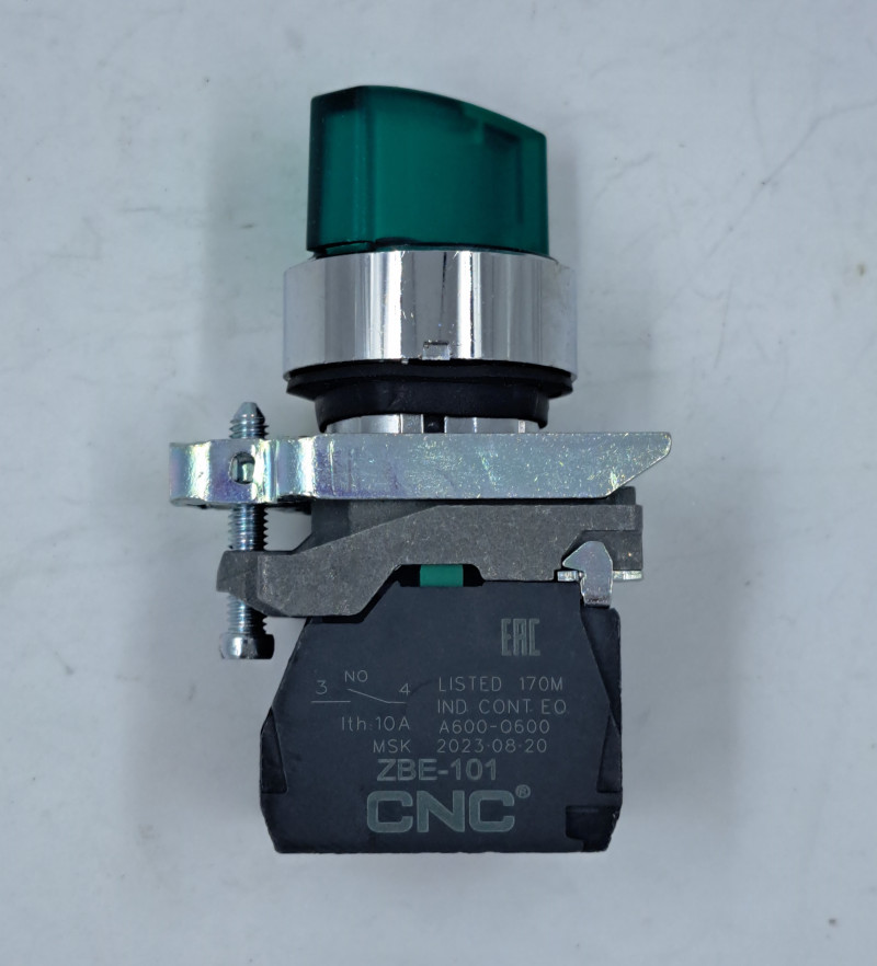 LAY4-BK2365 зеленая 1НО+<wbr>1НЗ