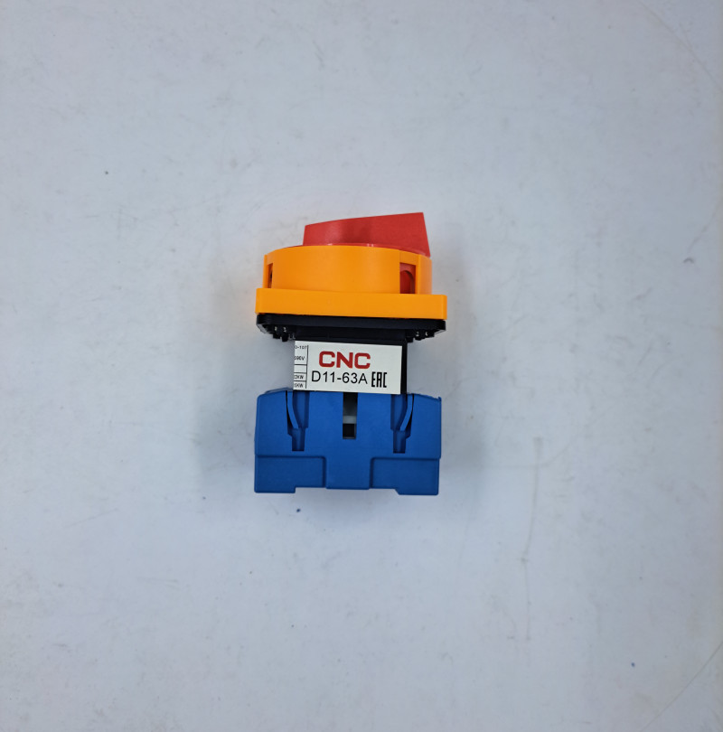 D11-63 3P 2 положения, монтаж на задней панели