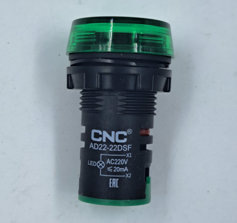 AD22-22DSF G AC/<wbr>DC48 зеленый IP65