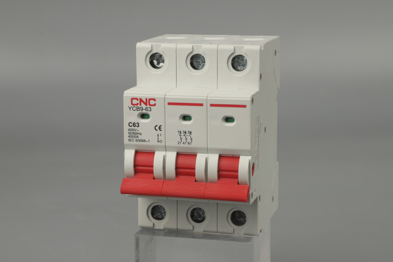 YCB9-63 6А 3P 4,5кА C