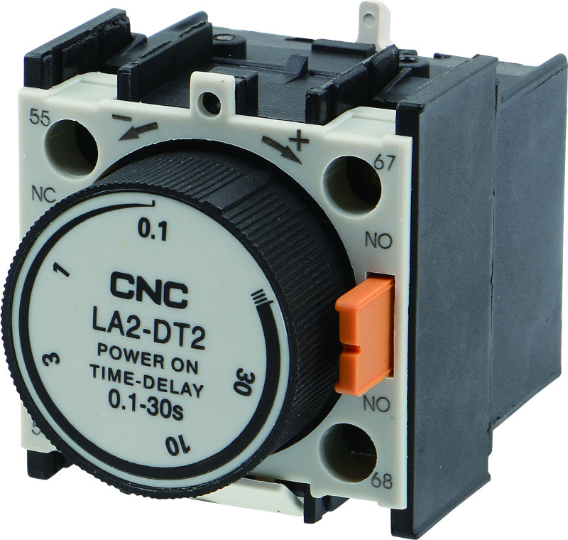 Модуль выдержки времени LA2-DT0 (CJX2i, CJX2-D, CJX2s) вкл. 0,1-3с 1НО+<wbr>1НЗ