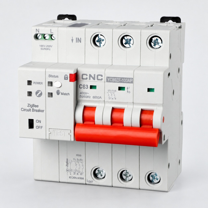 YCB9ZF-100AP 40A 3P Zigbee