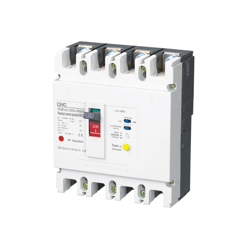 YCM1LE 800L 630А 4P 100-300-500мА 50кА
