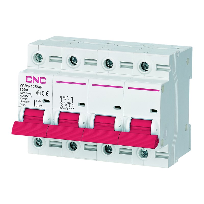 YCB9-125 80А 4P 10кА D