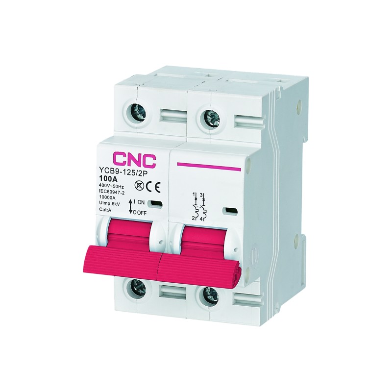 YCB9-125 63А 2P 10кА D