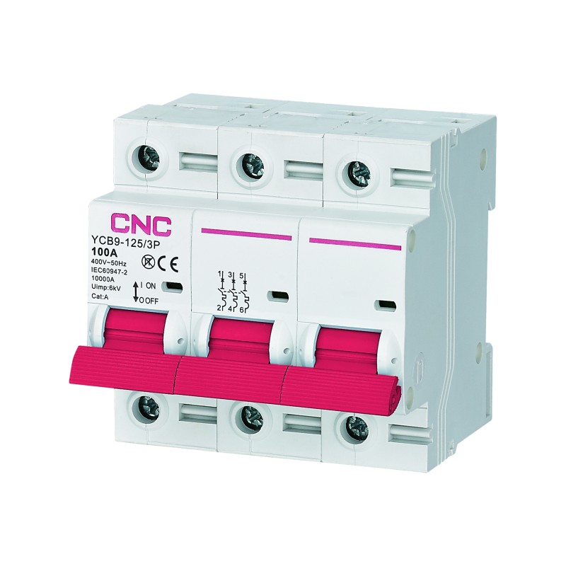 YCB9-125 63А 3P 10кА C