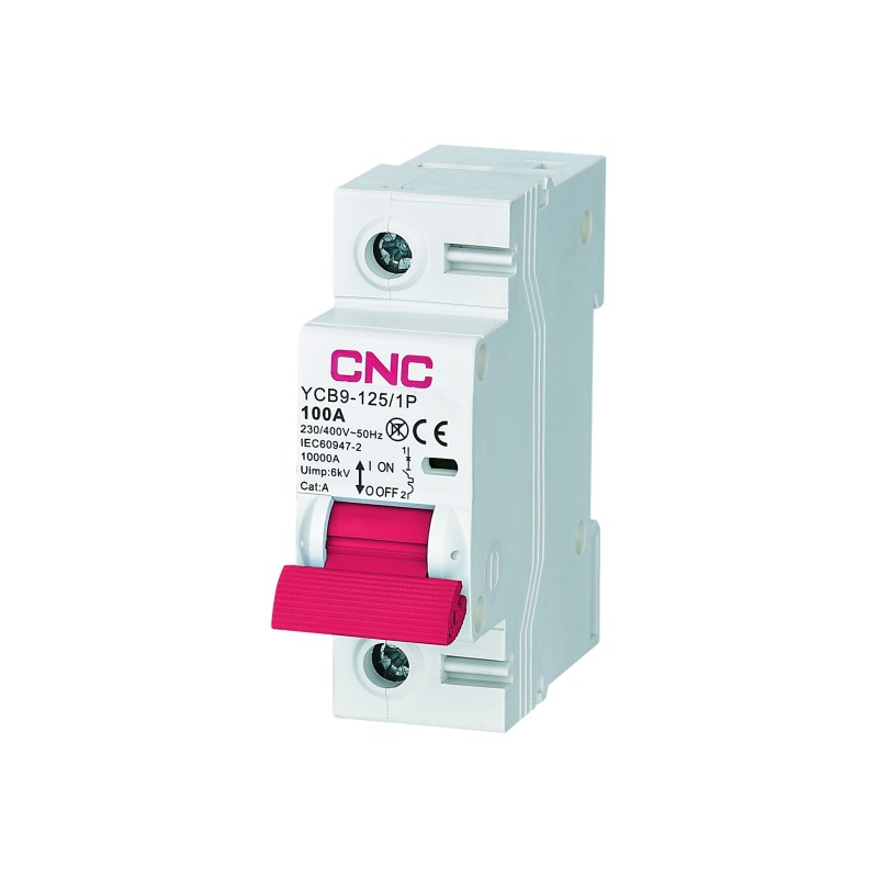 YCB9-125 100А 1P 10кА C